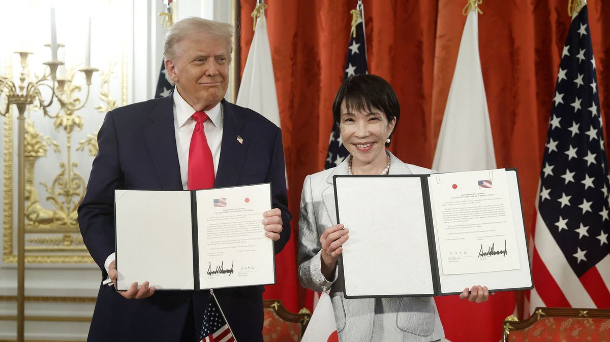 Trump a Takaičiová podepsali dohodu o vzácných zeminách